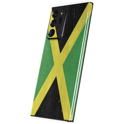 Jamaica Flag Distressed Galaxy Note20 Ultra 5G Skin