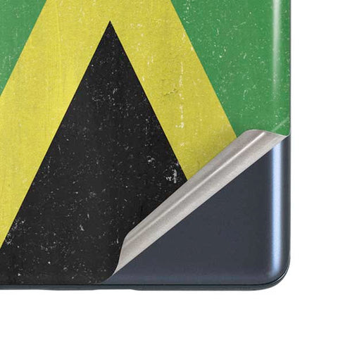 Jamaica Flag Distressed Galaxy S20 Fan Edition Skin