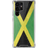 Jamaica Flag Distressed Galaxy S22 Ultra Clear Case