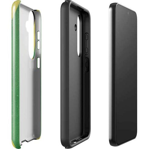 Jamaica Flag Distressed Galaxy S24 Plus Impact Case