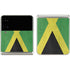 Jamaica Flag Distressed Galaxy Z Flip3 5G Skin