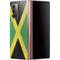 Jamaica Flag Distressed Galaxy Z Fold2 5G Skin