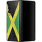 Jamaica Flag Distressed Galaxy Z Fold3 5G Skin