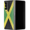 Jamaica Flag Distressed Galaxy Z Fold4 5G Skin