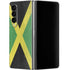 Jamaica Flag Distressed Galaxy Z Fold4 5G Skin
