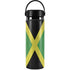 Jamaica Flag Distressed Hydro Flask 20oz Wide Mouth Skin