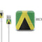 Jamaica Flag Distressed iPad Charger (10W USB) Skin