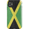Jamaica Flag Distressed iPhone 11 Impact Case