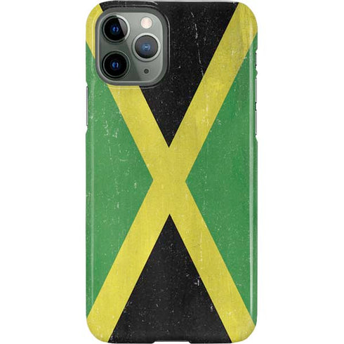 Jamaica Flag Distressed iPhone 11 Pro Lite Case