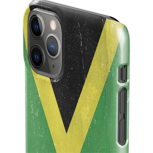 Jamaica Flag Distressed iPhone 11 Pro Lite Case
