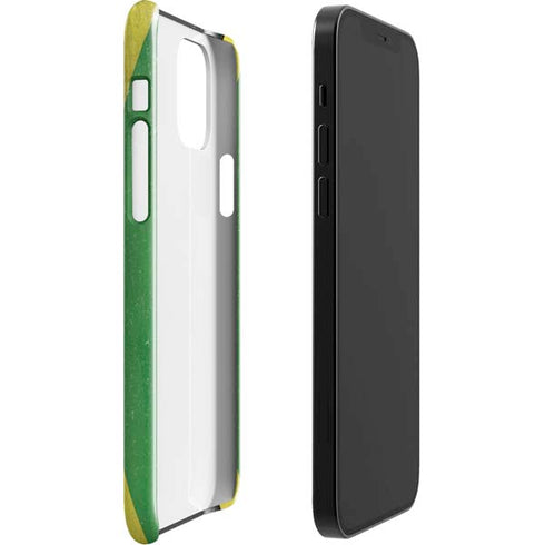 Jamaica Flag Distressed iPhone 12 Mini Lite Case