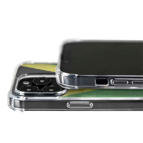 Jamaica Flag Distressed iPhone 13 Pro MagSafe Case