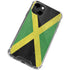 Jamaica Flag Distressed iPhone 14 Clear Case