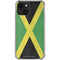 Jamaica Flag Distressed iPhone 15 Plus Clear Case