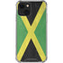 Jamaica Flag Distressed iPhone 15 Plus Clear Case