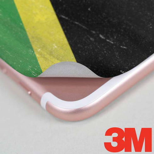 Jamaica Flag Distressed iPhone 7 Skin