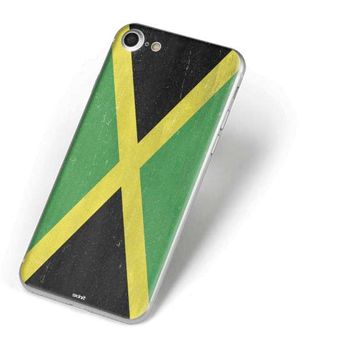 Jamaica Flag Distressed iPhone 7 Skin