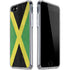 Jamaica Flag Distressed iPhone SE (2nd & 3rd Gen) Clear Case