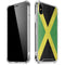 Jamaica Flag Distressed iPhone XS Max Clear Case