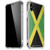 Jamaica Flag Distressed iPhone XS Max Clear Case