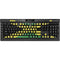 Jamaica Flag Distressed K95 RGB PLATINUM Mechanical Gaming Keyboard Skin