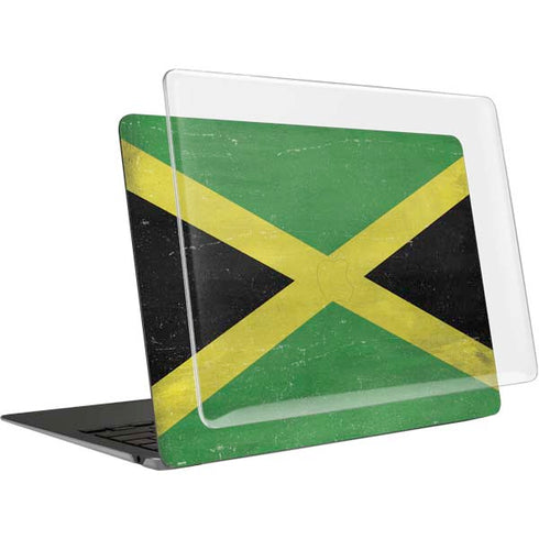 Jamaica Flag Distressed MacBook Air 13in (2020) Case plus Skin