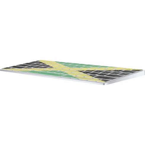 Jamaica Flag Distressed Magic Keyboard Skin