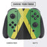 Jamaica Flag Distressed Nintendo Switch Bundle Skin