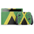 Jamaica Flag Distressed Nintendo Switch OLED (2021) Skin