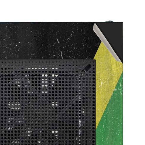 Jamaica Flag Distressed NZXT H510 Compact ATX Mid-Tower Case Skin
