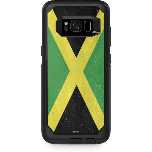 Jamaica Flag Distressed Otterbox Commuter Galaxy Skin