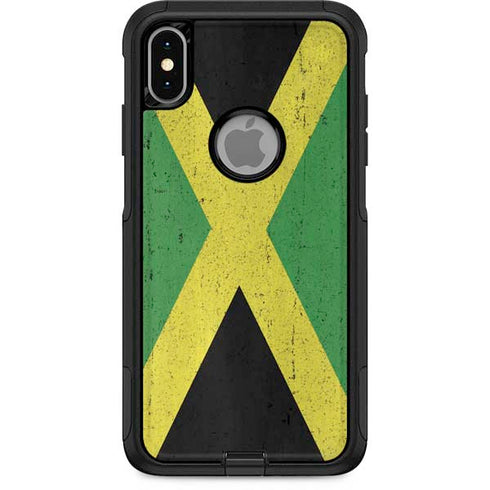 Jamaica Flag Distressed Otterbox Commuter iPhone Skin