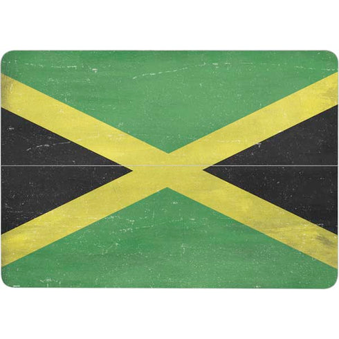 Jamaica Flag Distressed Surface Laptop Studio Skin