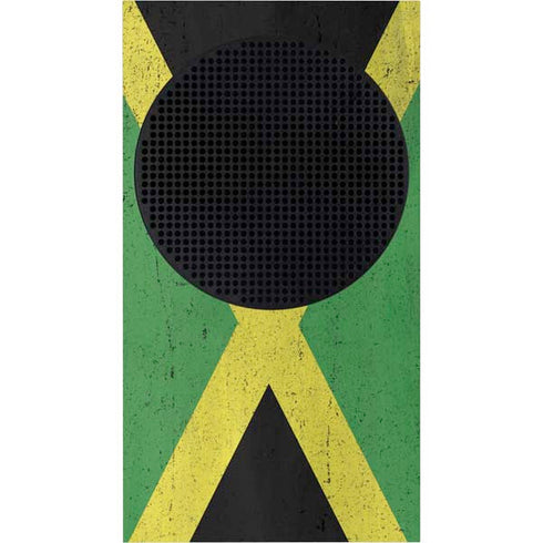 Jamaica Flag Distressed Xbox Series S Skins