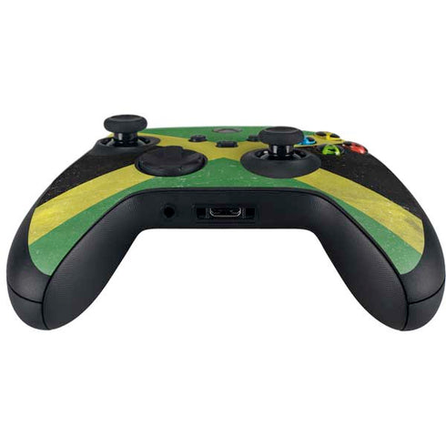 Jamaica Flag Distressed Xbox Series X Controller Skin