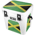 Jamaica Flag Distressed YETI Roadie 24 Hard Cooler Skin