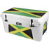 Jamaica Flag Distressed YETI Tundra 65 Hard Cooler Skin