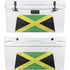 Jamaica Flag Distressed YETI Tundra 65 Hard Cooler Skin