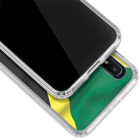 Jamaica Flag Galaxy A10e Clear Case
