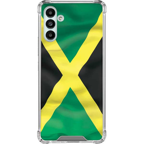 Jamaica Flag Galaxy A13 5G Clear Case