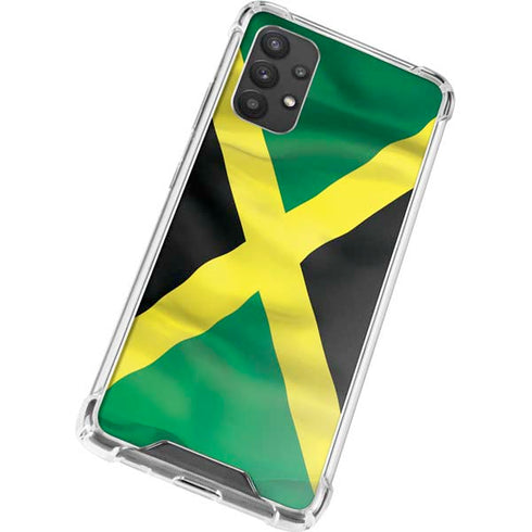 Jamaica Flag Galaxy A32 5G Clear Case