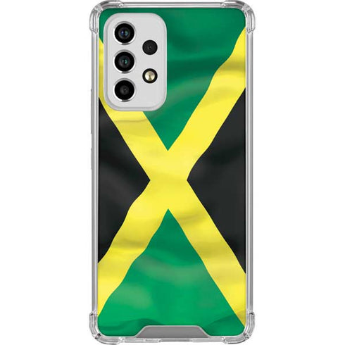 Jamaica Flag Galaxy A33 5G Clear Case