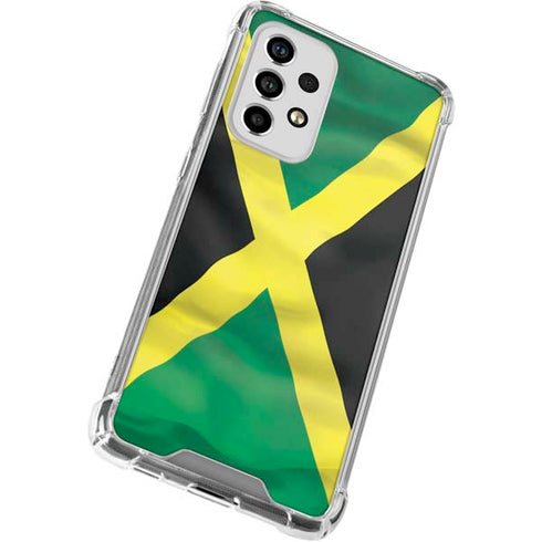 Jamaica Flag Galaxy A33 5G Clear Case