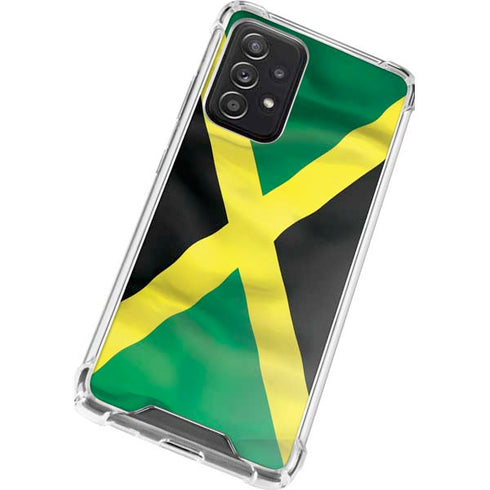 Jamaica Flag Galaxy A52 5G Clear Case