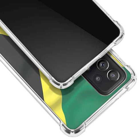 Jamaica Flag Galaxy A52 5G Clear Case