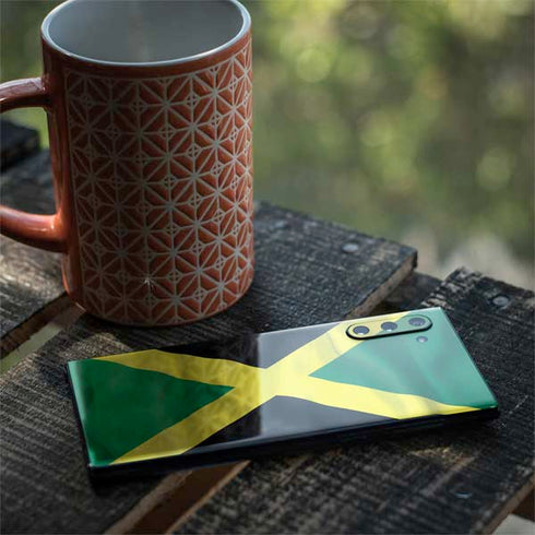Jamaica Flag Galaxy Note 10 Skin