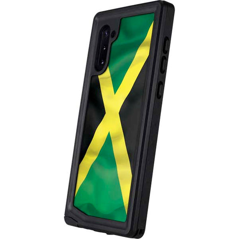 Jamaica Flag Galaxy Note 10 Waterproof Case