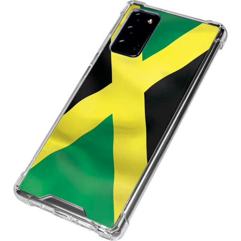 Jamaica Flag Galaxy Note20 5G Clear Case