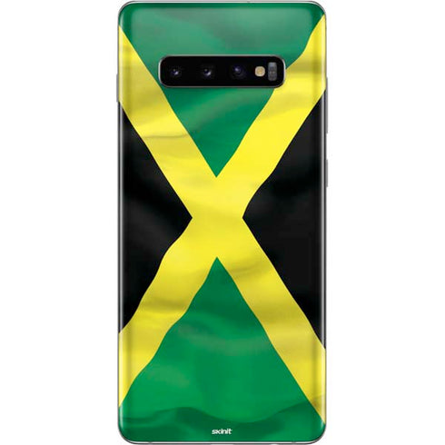 Jamaica Flag Galaxy S10 Plus Skin