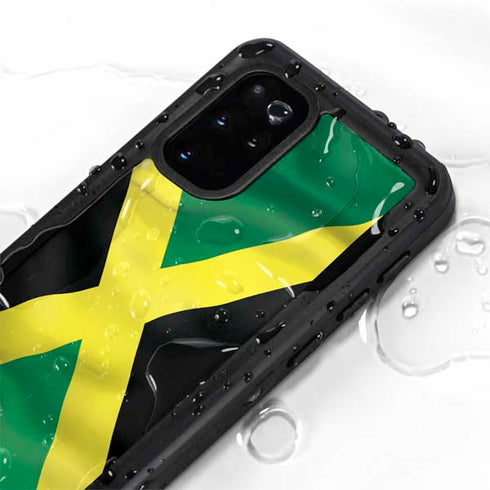 Jamaica Flag Galaxy S20 Plus Waterproof Case